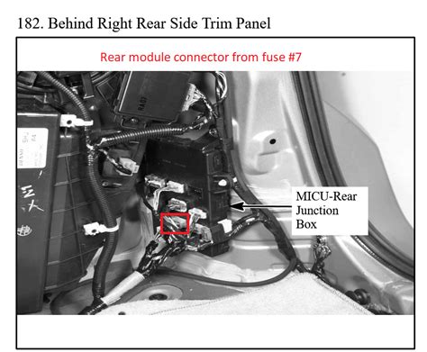 micu rear junction box honda odyssey|honda odyssey rear junction box drain.